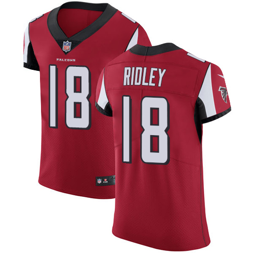 Nike Falcons #18 Calvin Ridley Red Team Color Men's Stitched NFL Vapor Untouchable Elite Jersey Nike Falcons #18 Calvin Ridley Red Team Color Men's Stitched NFL Vapor Untouchable Elite Jersey