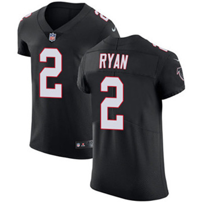 Nike Falcons #2 Matt Ryan Black Alternate Men's Stitched NFL Vapor Untouchable Elite Jersey Nike Falcons #2 Matt Ryan Black Alternate Men's Stitched NFL Vapor Untouchable Elite Jersey