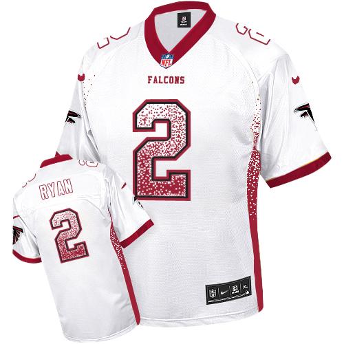 Nike Falcons #2 Matt Ryan White Men's Stitched NFL Elite Drift Fashion Jersey Nike Falcons #2 Matt Ryan White Men's Stitched NFL Elite Drift Fashion Jersey