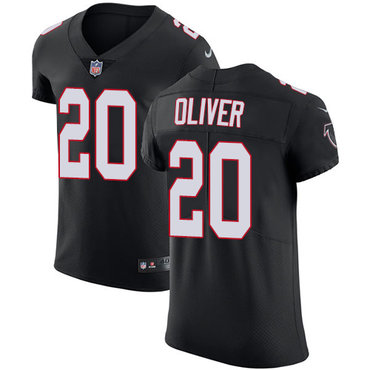 Nike Falcons #20 Isaiah Oliver Black Alternate Men's Stitched NFL Vapor Untouchable Elite Jersey Nike Falcons #20 Isaiah Oliver Black Alternate Men's Stitched NFL Vapor Untouchable Elite Jersey