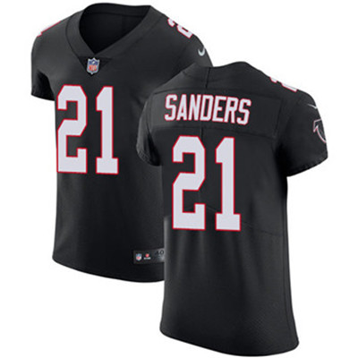 Nike Falcons #21 Deion Sanders Black Alternate Men's Stitched NFL Vapor Untouchable Elite Jersey Nike Falcons #21 Deion Sanders Black Alternate Men's Stitched NFL Vapor Untouchable Elite Jersey