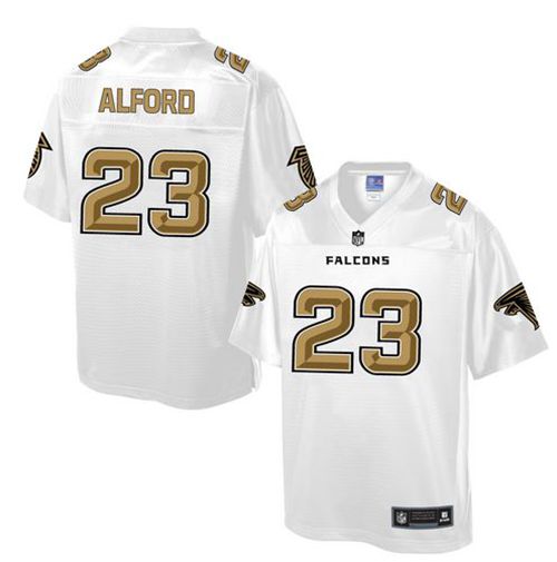 Nike Falcons #23 Robert Alford White Men's NFL Pro Line Fashion Game Jersey Nike Falcons #23 Robert Alford White Men's NFL Pro Line Fashion Game Jersey