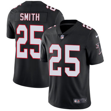 Nike Falcons #25 Ito Smith Black Alternate Men's Stitched NFL Vapor Untouchable Limited Jersey Nike Falcons #25 Ito Smith Black Alternate Men's Stitched NFL Vapor Untouchable Limited Jersey
