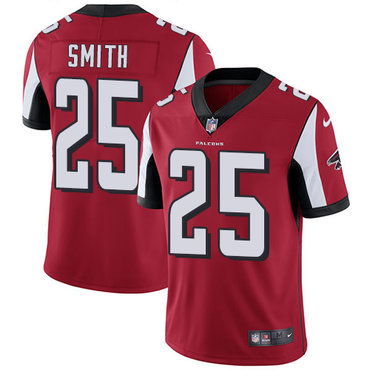 Nike Falcons #25 Ito Smith Red Team Color Men's Stitched NFL Vapor Untouchable Limited Jersey Nike Falcons #25 Ito Smith Red Team Color Men's Stitched NFL Vapor Untouchable Limited Jersey