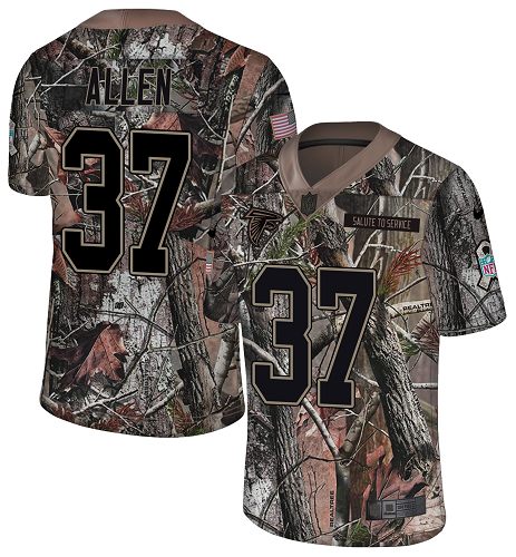 Nike Falcons #37 Ricardo Allen Camo Men's Stitched NFL Limited Rush Realtree Jersey Nike Falcons #37 Ricardo Allen Camo Men's Stitched NFL Limited Rush Realtree Jersey