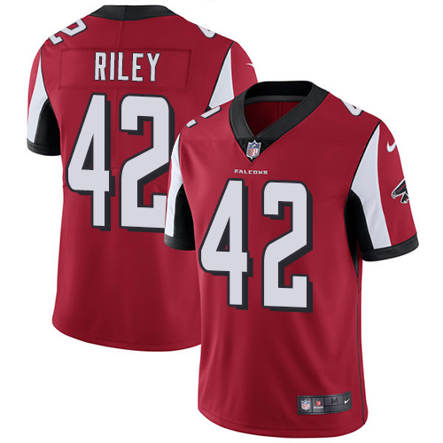 Nike Falcons #42 Duke Riley Red Team Color Youth Stitched NFL Vapor Untouchable Limited Jersey Nike Falcons #42 Duke Riley Red Team Color Youth Stitched NFL Vapor Untouchable Limited Jersey