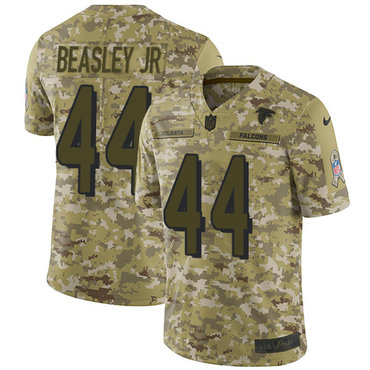 Nike Falcons #44 Vic Beasley Jr Camo Youth Stitched NFL Limited 2018 Salute to Service Jersey Nike Falcons #44 Vic Beasley Jr Camo Youth Stitched NFL Limited 2018 Salute to Service Jersey