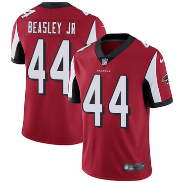 Nike Falcons #44 Vic Beasley Jr Red Team Color Men's Stitched NFL Vapor Untouchable Limited Jersey Nike Falcons #44 Vic Beasley Jr Red Team Color Men's Stitched NFL Vapor Untouchable Limited Jersey