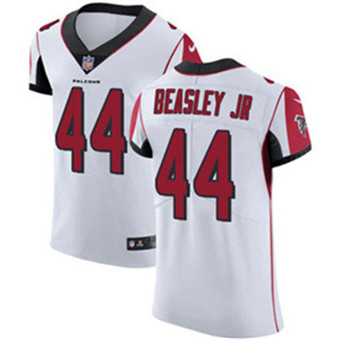 Nike Falcons #44 Vic Beasley Jr White Men's Stitched NFL Vapor Untouchable Elite Jersey Nike Falcons #44 Vic Beasley Jr White Men's Stitched NFL Vapor Untouchable Elite Jersey