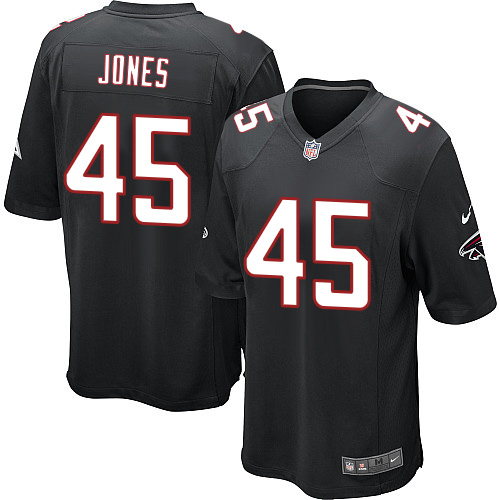 Nike Falcons #45 Deion Jones Black Alternate Youth Stitched NFL Elite Jersey