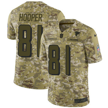 Nike Falcons #81 Austin Hooper Camo Youth Stitched NFL Limited 2018 Salute to Service Jersey Nike Falcons #81 Austin Hooper Camo Youth Stitched NFL Limited 2018 Salute to Service Jersey