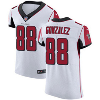 Nike Falcons #88 Tony Gonzalez White Men's Stitched NFL Vapor Untouchable Elite Jersey Nike Falcons #88 Tony Gonzalez White Men's Stitched NFL Vapor Untouchable Elite Jersey