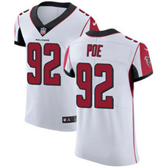 Nike Falcons #92 Dontari Poe White Men's Stitched NFL Vapor Untouchable Elite Jersey Nike Falcons #92 Dontari Poe White Men's Stitched NFL Vapor Untouchable Elite Jersey