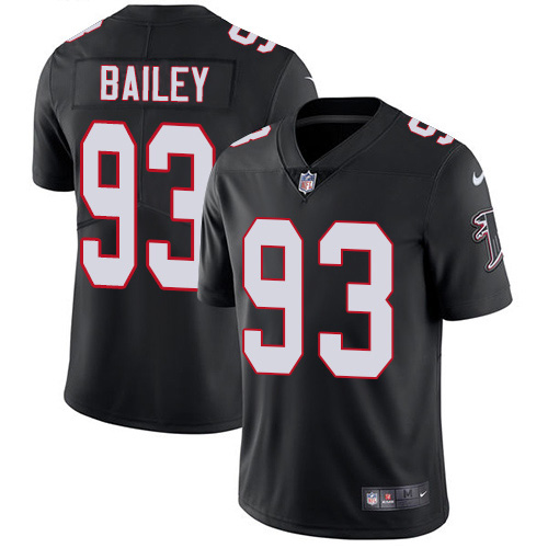Nike Falcons #93 Allen Bailey Black Alternate Men's Stitched NFL Vapor Untouchable Limited Jersey Nike Falcons #93 Allen Bailey Black Alternate Men's Stitched NFL Vapor Untouchable Limited Jersey