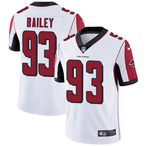 Nike Falcons #93 Allen Bailey White Men's Stitched NFL Vapor Untouchable Limited Jersey Nike Falcons #93 Allen Bailey White Men's Stitched NFL Vapor Untouchable Limited Jersey