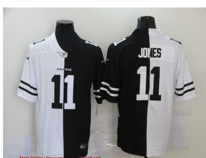 Nike Falcons 11 Julio Jones Black And White Split Vapor Untouchable Limited Jersey Nike Falcons 11 Julio Jones Black And White Split Vapor Untouchable Limited Jersey
