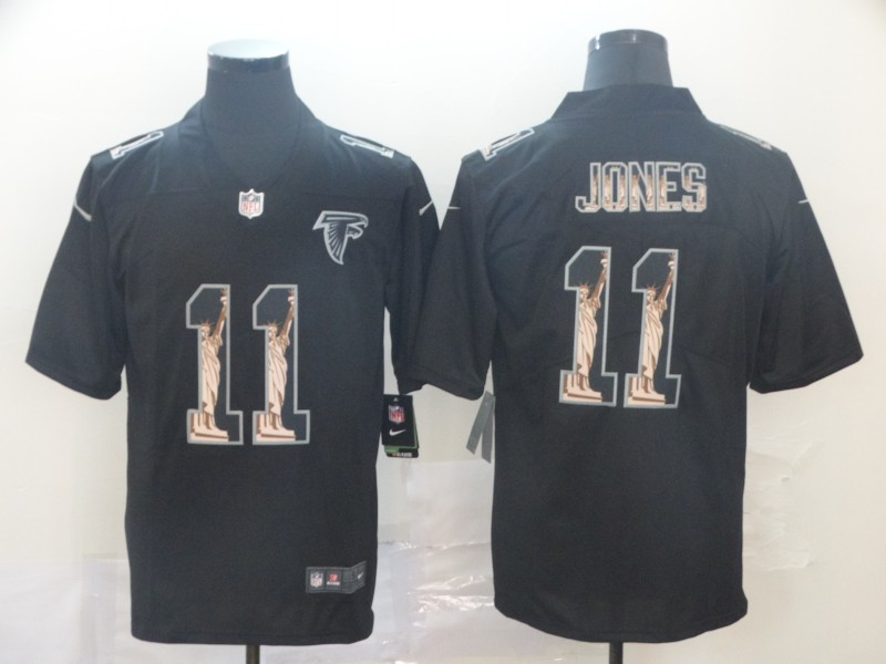 Nike Falcons 11 Julio Jones Black Statue Of Liberty Limited Jersey Nike Falcons 11 Julio Jones Black Statue Of Liberty Limited Jersey