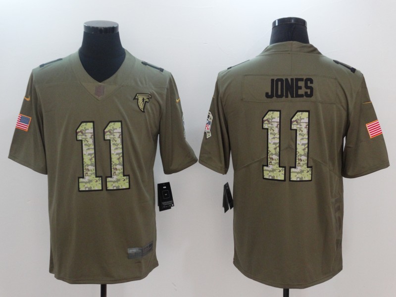 Nike Falcons 11 Julio Jones Olive Camo Salute To Service Limited Jersey Nike Falcons 11 Julio Jones Olive Camo Salute To Service Limited Jersey