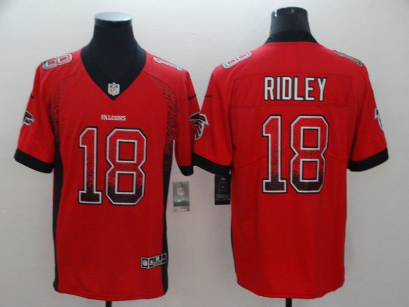 Nike Falcons 18 Calvin Ridley Red Drift Fashion Limited Jersey Nike Falcons 18 Calvin Ridley Red Drift Fashion Limited Jersey