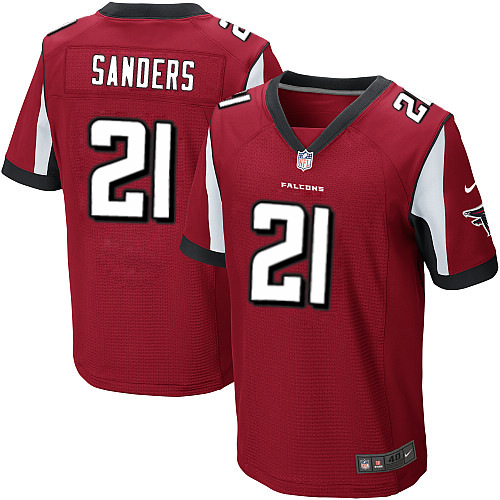 Nike Falcons 21 Deion Sanders Red Elite Jersey Nike Falcons 21 Deion Sanders Red Elite Jersey