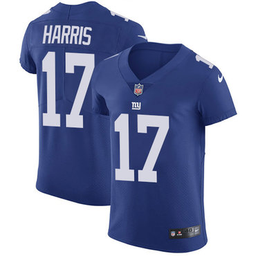 Nike Giants #17 Dwayne Harris Royal Blue Team Color Men's Stitched NFL Vapor Untouchable Elite Jersey Nike Giants #17 Dwayne Harris Royal Blue Team Color Men's Stitched NFL Vapor Untouchable Elite Jersey