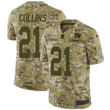 Nike Giants #21 Landon Collins Camo Youth Stitched NFL Limited 2018 Salute to Service Jersey Nike Giants #21 Landon Collins Camo Youth Stitched NFL Limited 2018 Salute to Service Jersey