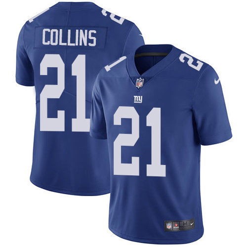 Nike Giants #21 Landon Collins Royal Blue Team Color Men's Stitched NFL Vapor Untouchable Limited Jersey Nike Giants #21 Landon Collins Royal Blue Team Color Men's Stitched NFL Vapor Untouchable Limited Jersey