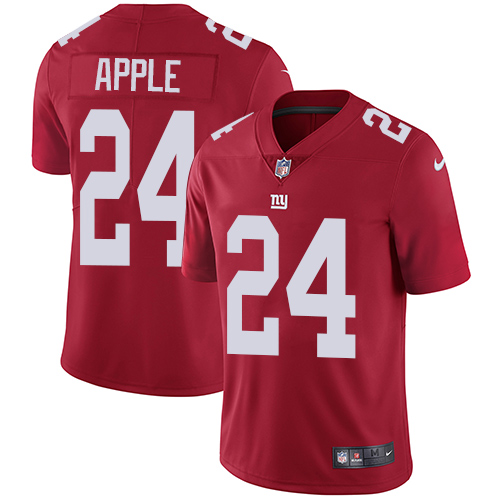 Nike Giants #24 Eli Apple Red Alternate Men's Stitched NFL Vapor Untouchable Limited Jersey Nike Giants #24 Eli Apple Red Alternate Men's Stitched NFL Vapor Untouchable Limited Jersey