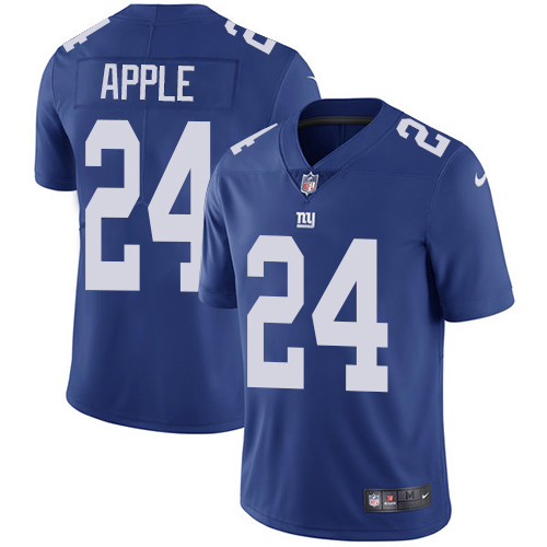 Nike Giants #24 Eli Apple Royal Blue Team Color Men's Stitched NFL Vapor Untouchable Limited Jersey Nike Giants #24 Eli Apple Royal Blue Team Color Men's Stitched NFL Vapor Untouchable Limited Jersey