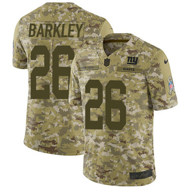 Nike Giants #26 Saquon Barkley Camo Youth Stitched NFL Limited 2018 Salute to Service Jersey Nike Giants #26 Saquon Barkley Camo Youth Stitched NFL Limited 2018 Salute to Service Jersey