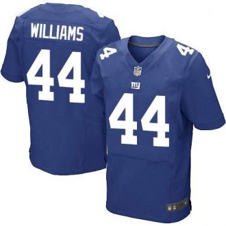 Nike Giants #44 Andre Williams Royal Blue Team Color Men's Stitched NFL Elite Jersey