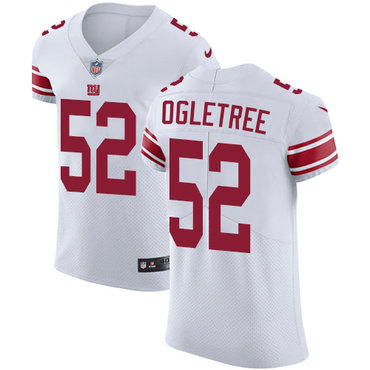 Nike Giants #52 Alec Ogletree White Men's Stitched NFL Vapor Untouchable Elite Jersey Nike Giants #52 Alec Ogletree White Men's Stitched NFL Vapor Untouchable Elite Jersey