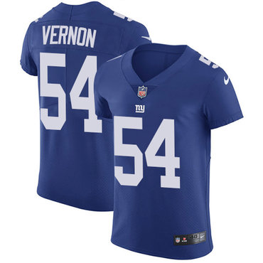 Nike Giants #54 Olivier Vernon Royal Blue Team Color Men's Stitched NFL Vapor Untouchable Elite Jersey Nike Giants #54 Olivier Vernon Royal Blue Team Color Men's Stitched NFL Vapor Untouchable Elite Jersey