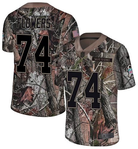 Nike Giants #74 Ereck Flowers Camo Men's Stitched NFL Limited Rush Realtree Jersey Nike Giants #74 Ereck Flowers Camo Men's Stitched NFL Limited Rush Realtree Jersey