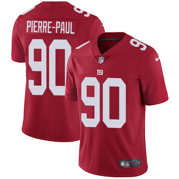 Nike Giants #90 Jason Pierre-Paul Red Alternate Men's Stitched NFL Vapor Untouchable Limited Jersey Nike Giants #90 Jason Pierre-Paul Red Alternate Men's Stitched NFL Vapor Untouchable Limited Jersey