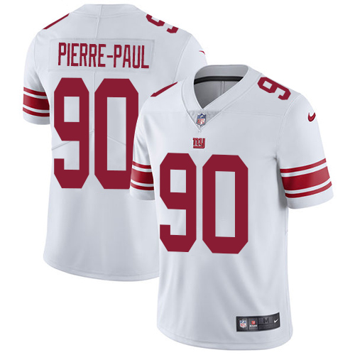 Nike Giants #90 Jason Pierre-Paul White Men's Stitched NFL Vapor Untouchable Limited Jersey Nike Giants #90 Jason Pierre-Paul White Men's Stitched NFL Vapor Untouchable Limited Jersey