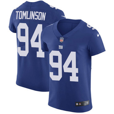 Nike Giants #94 Dalvin Tomlinson Royal Blue Team Color Men's Stitched NFL Vapor Untouchable Elite Jersey Nike Giants #94 Dalvin Tomlinson Royal Blue Team Color Men's Stitched NFL Vapor Untouchable Elite Jersey