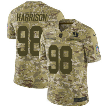 Nike Giants #98 Damon Harrison Camo Men's Stitched NFL Limited 2018 Salute To Service Jersey Nike Giants #98 Damon Harrison Camo Men's Stitched NFL Limited 2018 Salute To Service Jersey