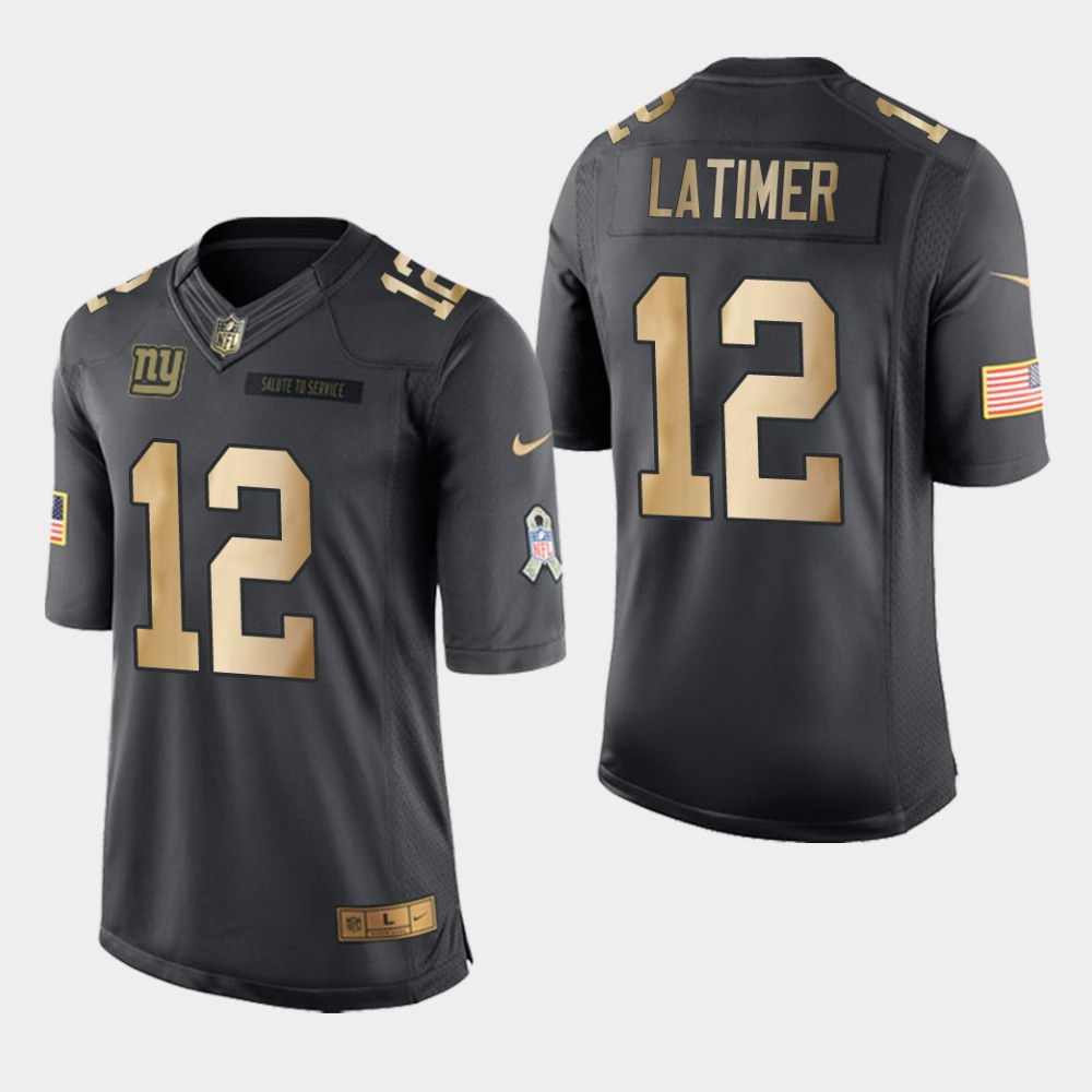 Nike Giants 12 Cody Latimer Anthracite Gold Salute To Service Limited Jersey Nike Giants 12 Cody Latimer Anthracite Gold Salute To Service Limited Jersey