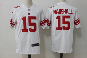 Nike Giants 15 Brandon Marshall White Game Jersey Nike Giants 15 Brandon Marshall White Game Jersey