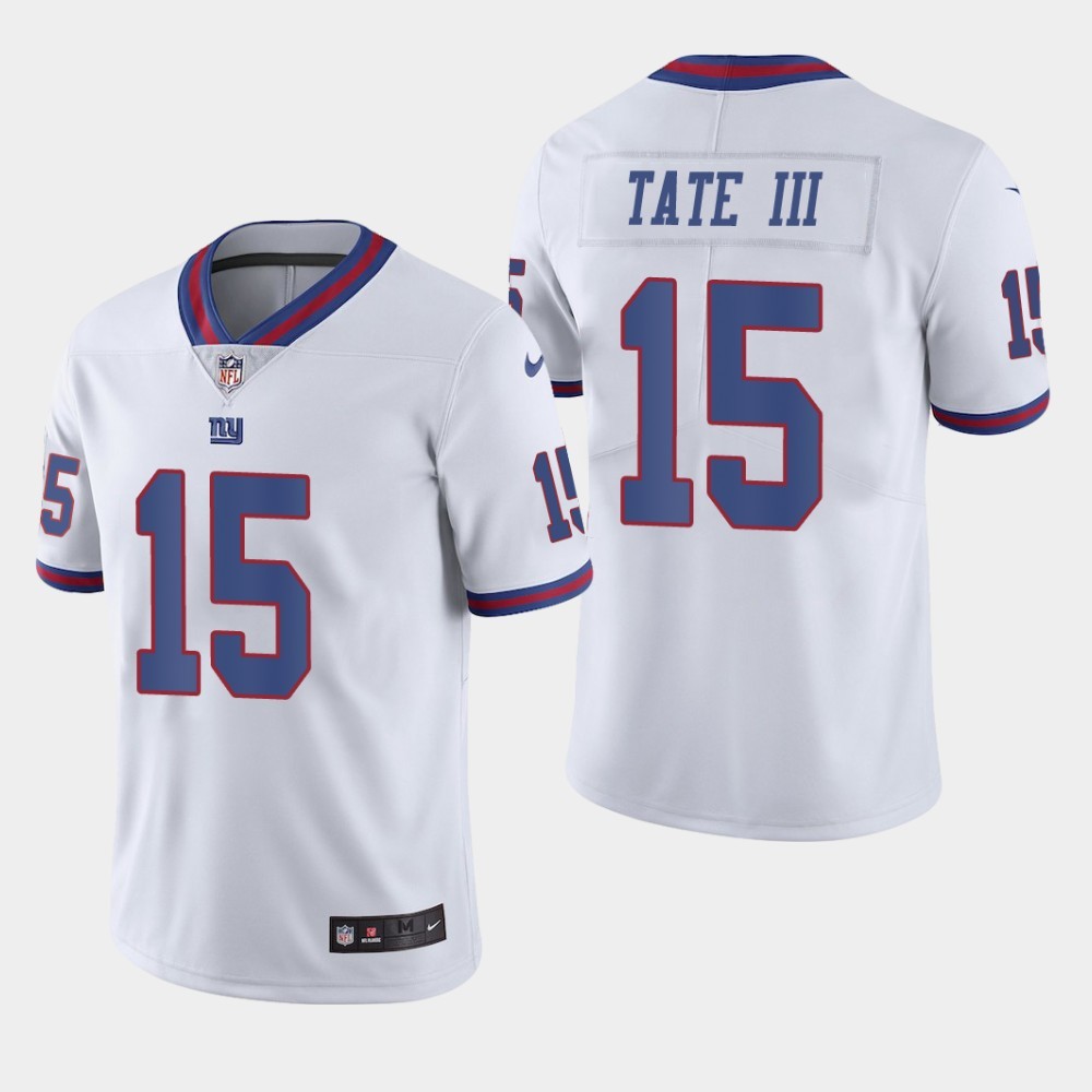 Nike Giants 15 Golden Tate III White Color Rush Limited Jersey Nike Giants 15 Golden Tate III White Color Rush Limited Jersey