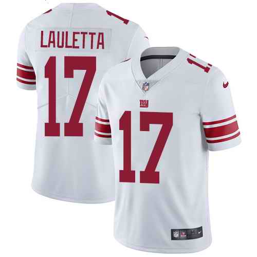 Nike Giants 17 Kyle Lauletta White Vapor Untouchable Limited Jersey Nike Giants 17 Kyle Lauletta White Vapor Untouchable Limited Jersey