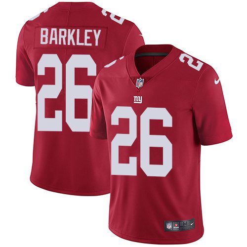 Nike Giants 26 Saquon Barkley Red Alternate Youth Vapor Untouchable Limited Jersey Nike Giants 26 Saquon Barkley Red Alternate Youth Vapor Untouchable Limited Jersey