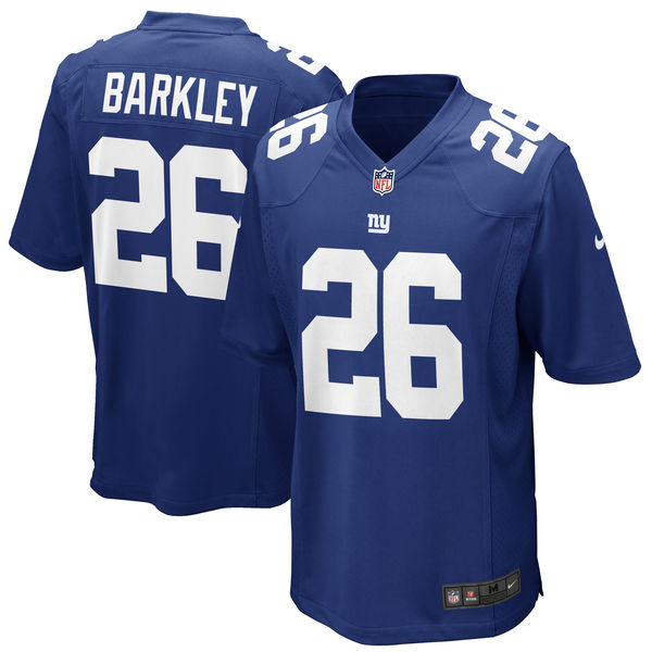 Nike Giants 26 Saquon Barkley Royal 2018 NFL Draft Pick Elite Jersey Nike Giants 26 Saquon Barkley Royal 2018 NFL Draft Pick Elite Jersey