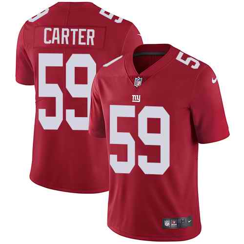Nike Giants 59 Lorenzo Carter Red Alternate Vapor Untouchable Limited Jersey Nike Giants 59 Lorenzo Carter Red Alternate Vapor Untouchable Limited Jersey