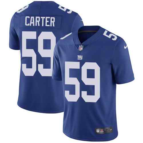 Nike Giants 59 Lorenzo Carter Royal Vapor Untouchable Limited Jersey Nike Giants 59 Lorenzo Carter Royal Vapor Untouchable Limited Jersey
