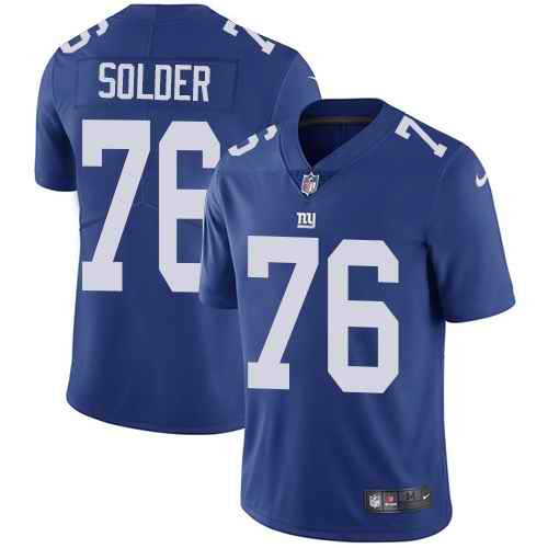 Nike Giants 76 Nate Solder Royal Vapor Untouchable Limited Jersey Nike Giants 76 Nate Solder Royal Vapor Untouchable Limited Jersey