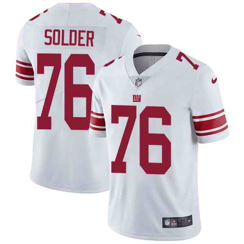 Nike Giants 76 Nate Solder White Vapor Untouchable Limited Jersey Nike Giants 76 Nate Solder White Vapor Untouchable Limited Jersey