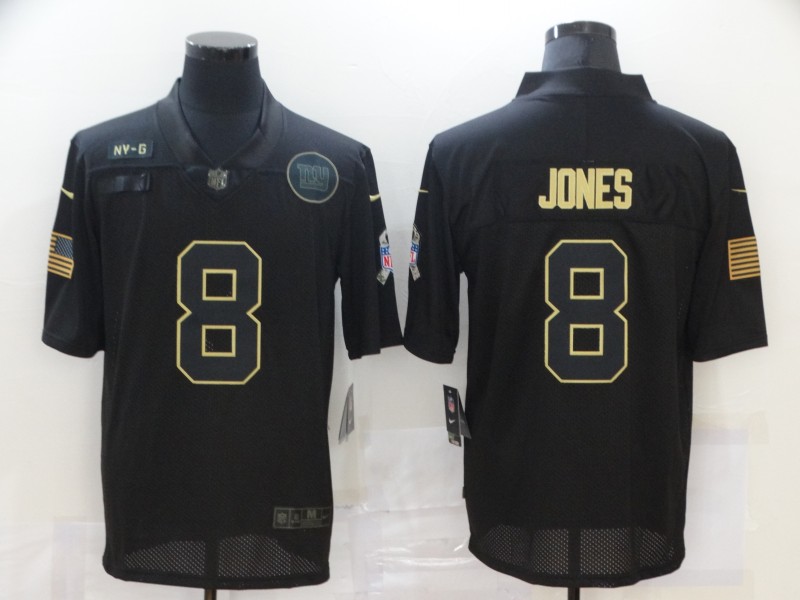 Nike Giants 8 Daniel Jones Black 2020 Salute To Service Limited Jersey Nike Giants 8 Daniel Jones Black 2020 Salute To Service Limited Jersey