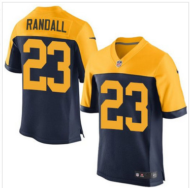 Nike Green Bay Packers #23 Damarious Randall Navy Blue Alternate Men's Stitched NFL New Elite Jersey Nike Green Bay Packers #23 Damarious Randall Navy Blue Alternate Men's Stitched NFL New Elite Jersey